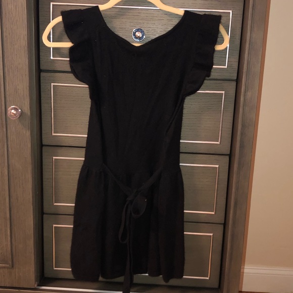 New Free People Black short sleeve sweater top - Picture 2 of 3